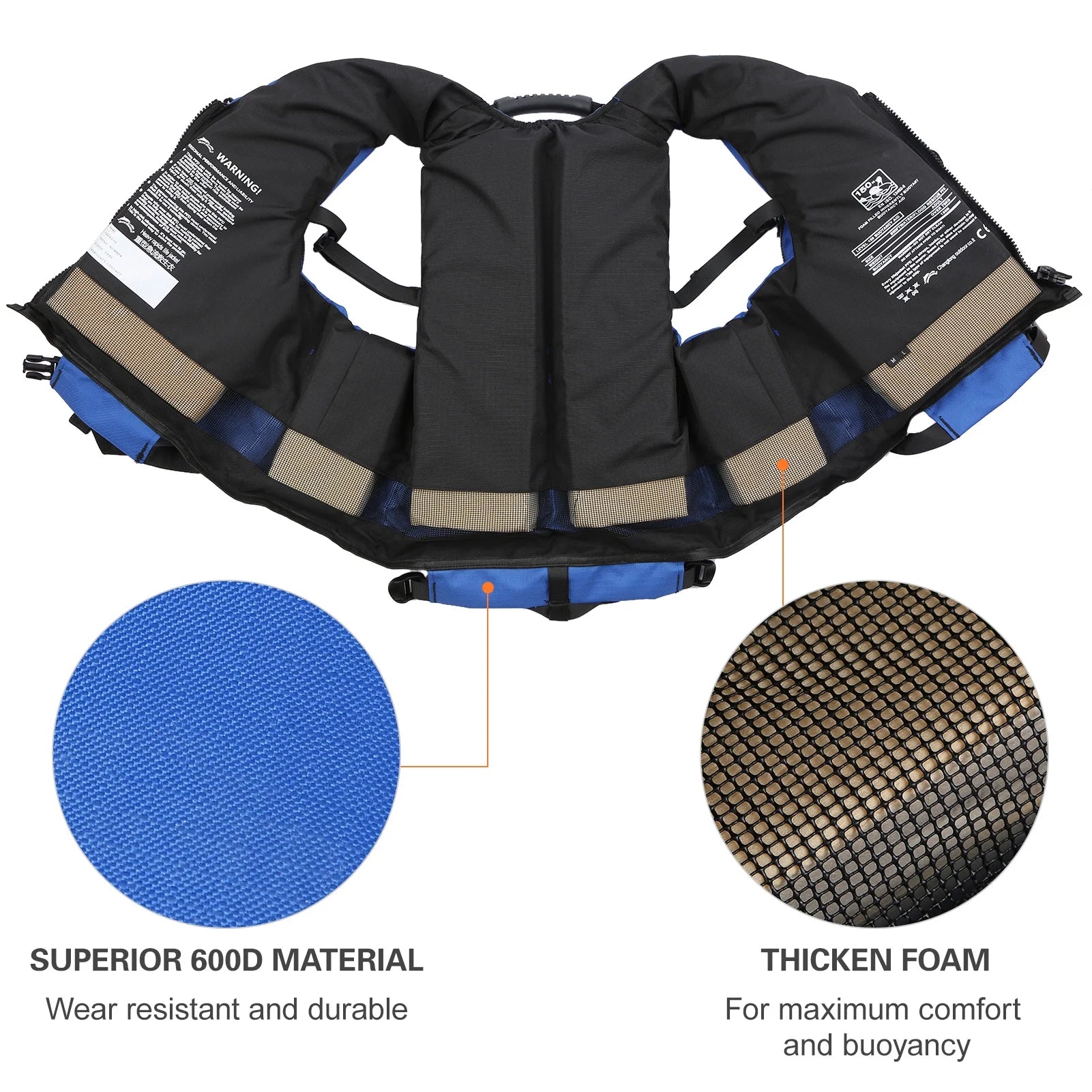 Adult Safety Float Suit Survival Jacket I6433