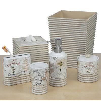6 Piece Bathroom Accessory Set X65173
