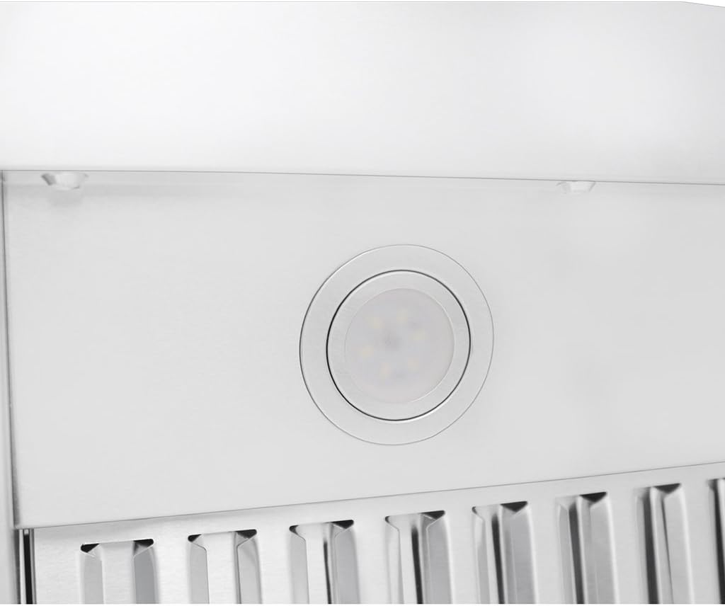 Under Cabinet Wall Mount Range Hood 900 CFM Stainless Steel Baffle Filters U830854