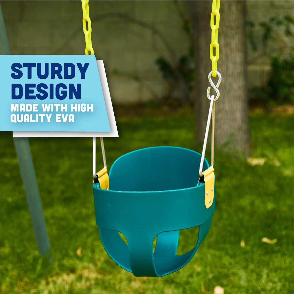 Green Full Bucket Swing Seat Pack of 2 M9713