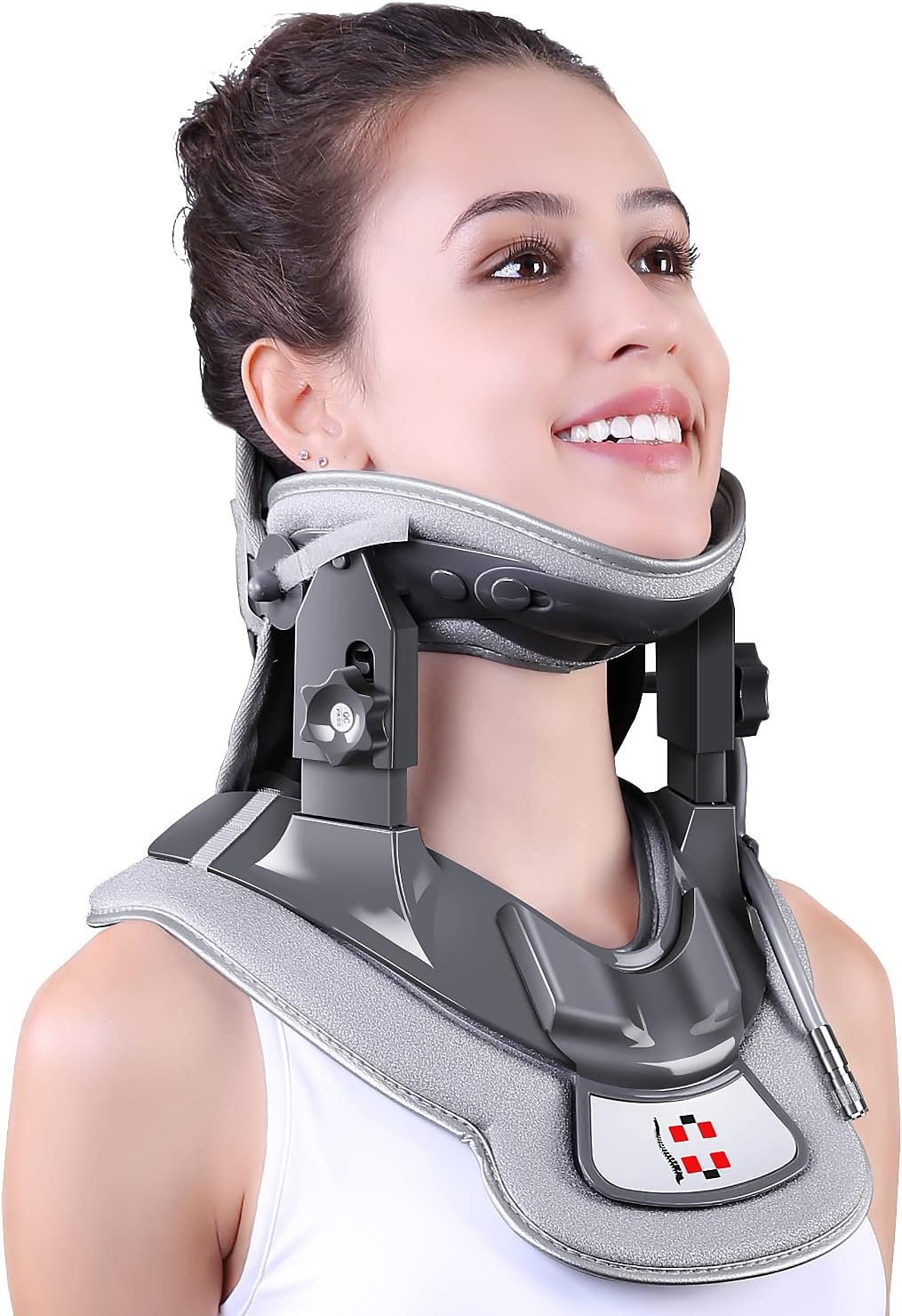 Adjustable Cervical Traction Device with 3 Power Tractions and 8 Built-in Airbag Support V375