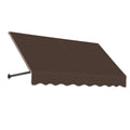 Brown Acrylic Fixed Awning M445