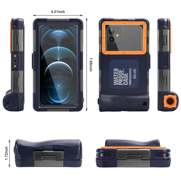 Waterproof Protective Case for Motorola Moto G7 and Phones Up to 6.9 Inch I676760