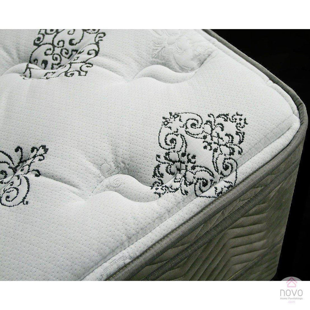 Queen White Euro Top Mattress H422018