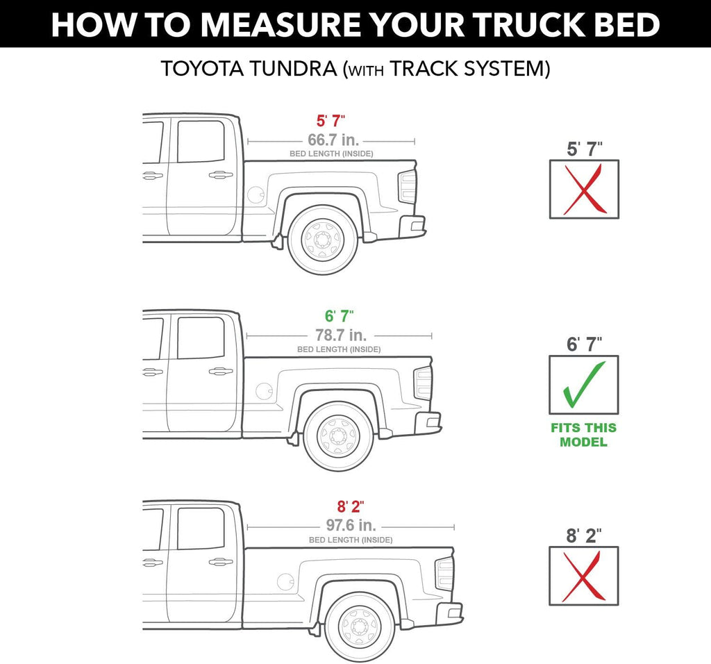 Soft Tri-Fold Truck Bed Tonneau Cover S19862