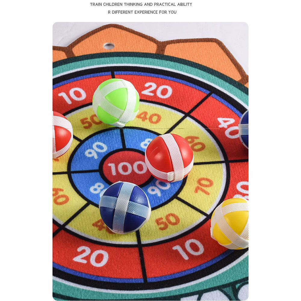 Dart Board with Sticky Balls Toys W211390