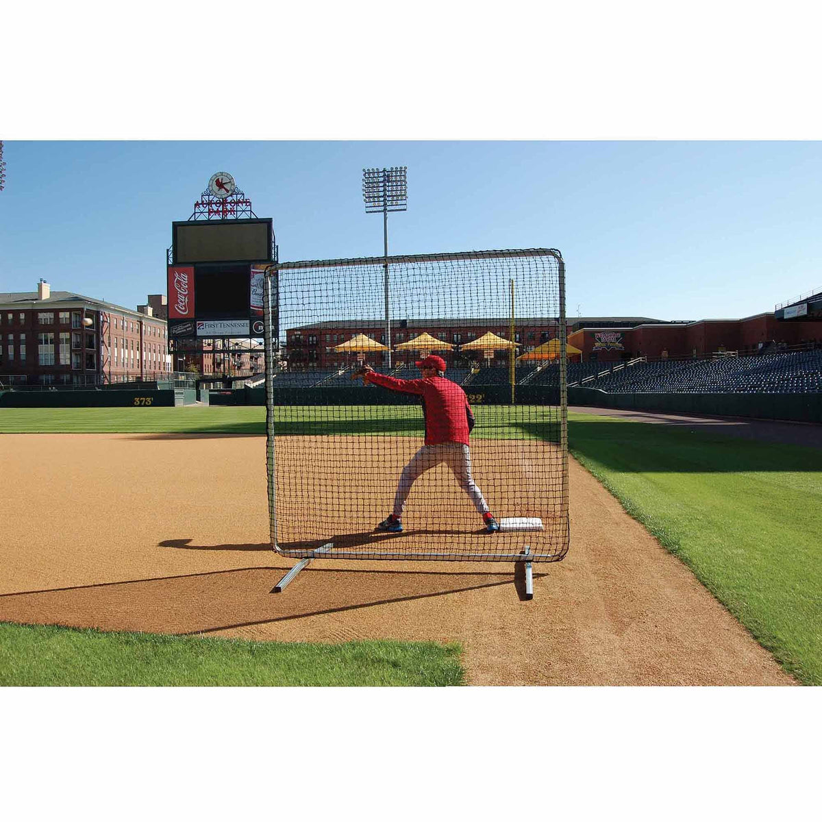 1st Base Fungo Protective Screen 7ftx7ft with Net E465