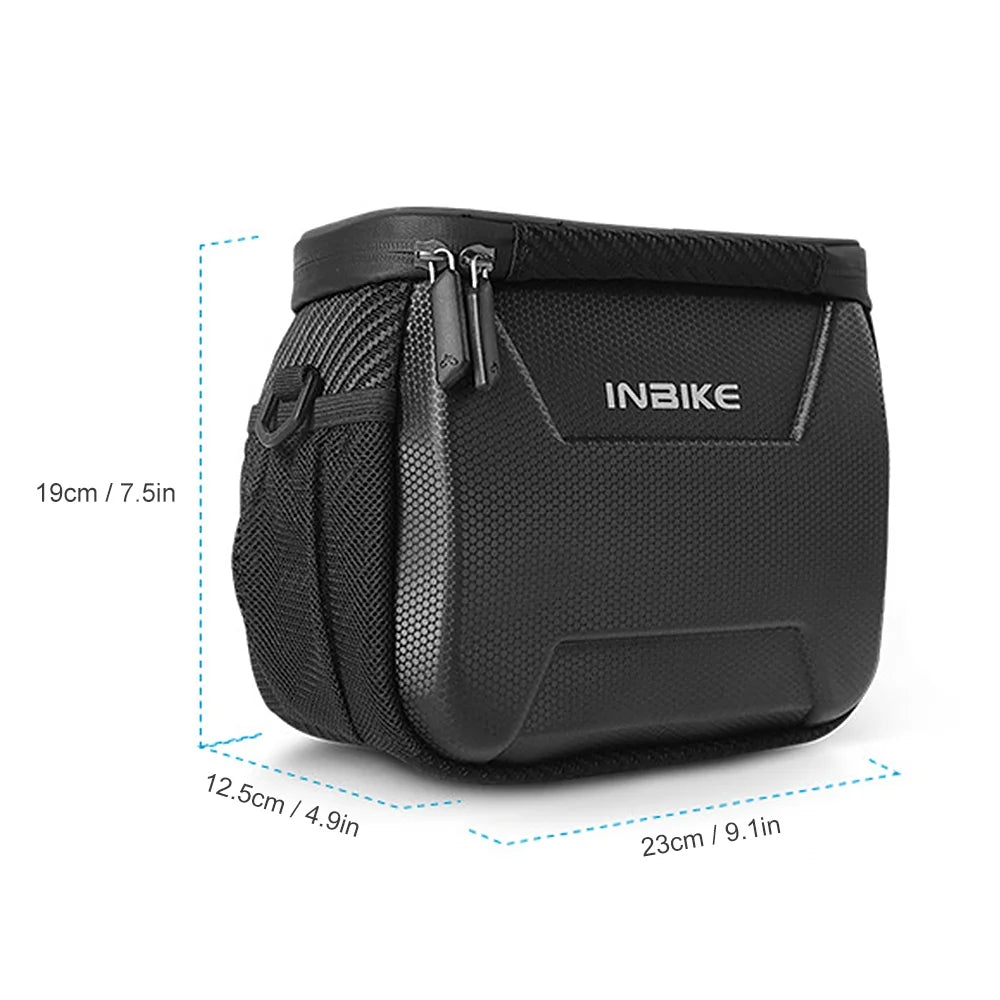 Waterproof Bike Handlebar Bag with Touch Screen Storage L144466