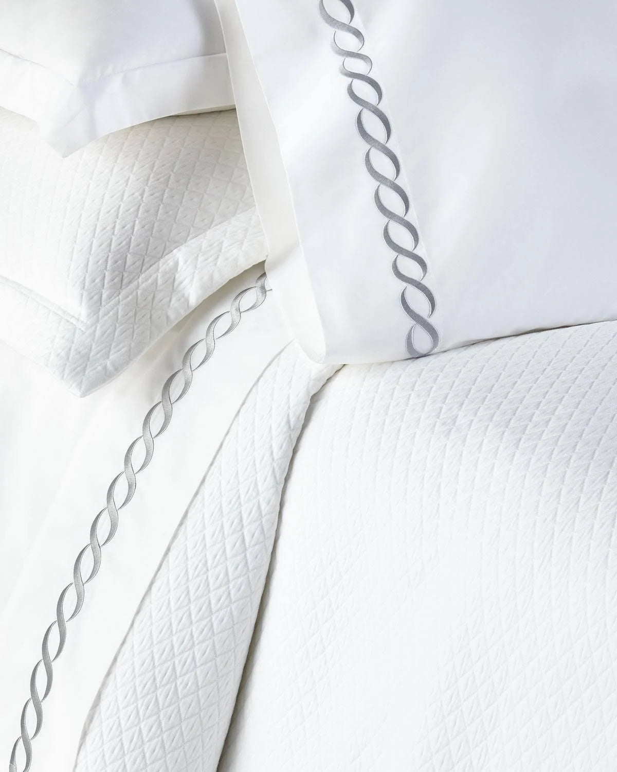 King Silver Duvet Cover Q4566