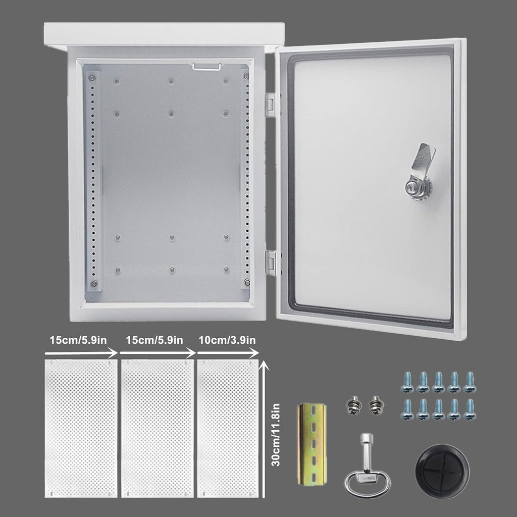 Outdoor Stainless Steel Weatherproof Electrical Box with Mounting Plate W1653