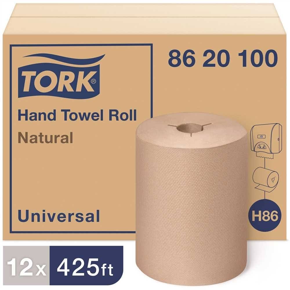 8 in. 425 ft. Universal Hardwound Paper Towels Natural White A821