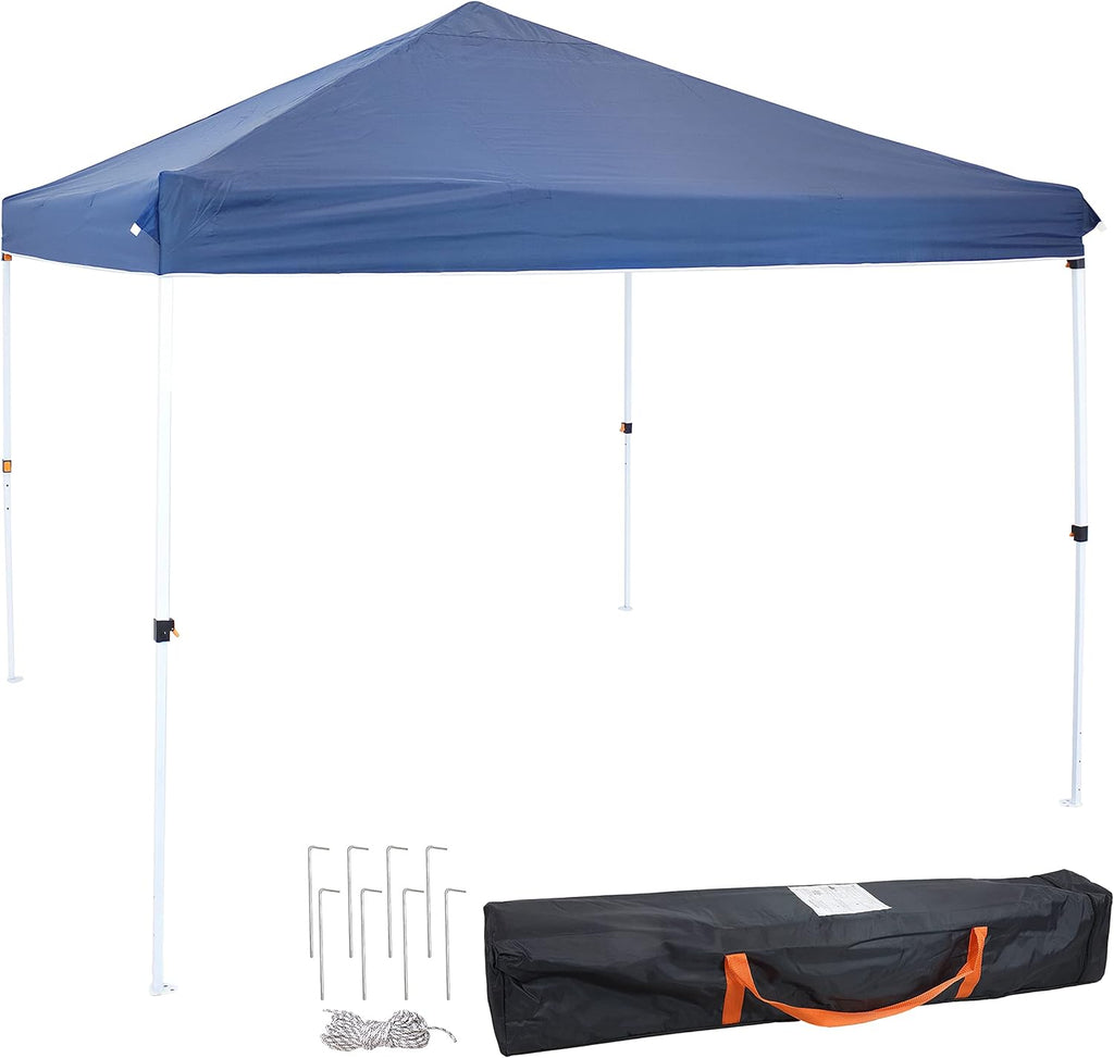 Gray 12x12 Foot Pop Up Canopy with Carry Bag P45555
