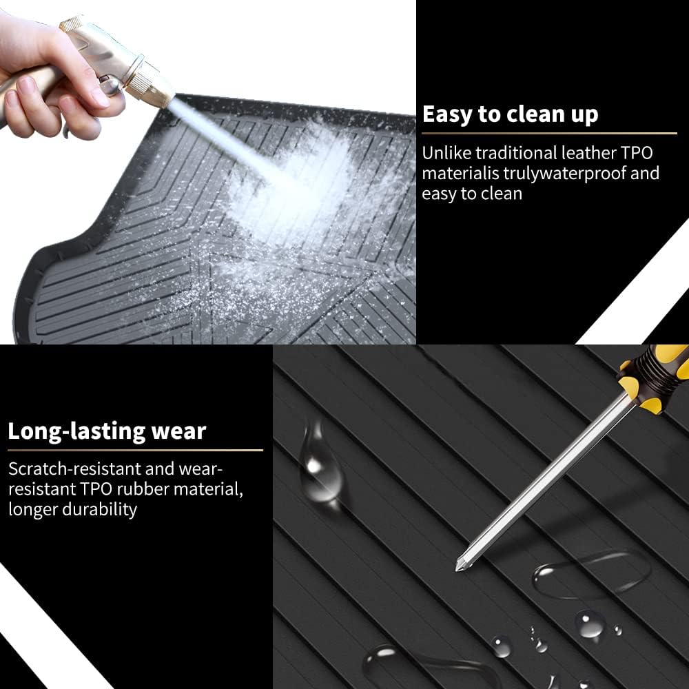 Black Heavy Duty Rubber Cargo Liner T4130