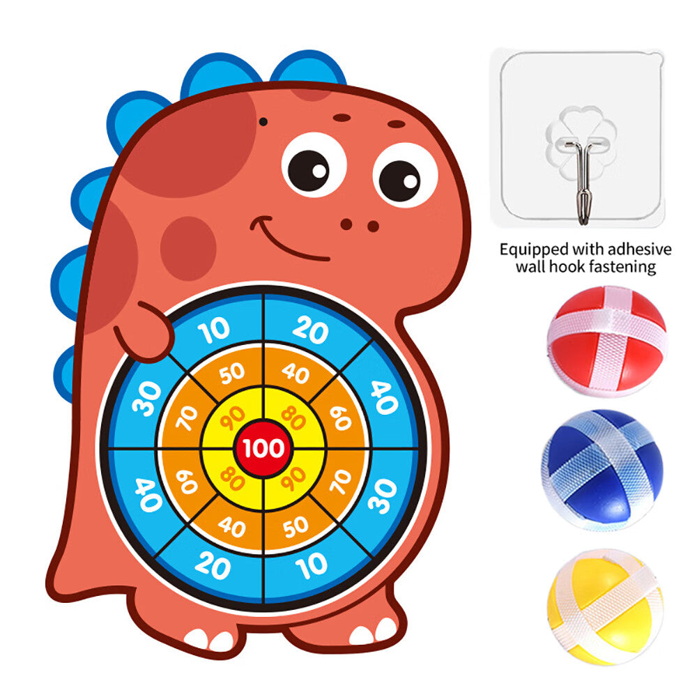 Dart Board with Sticky Balls Toys W211390