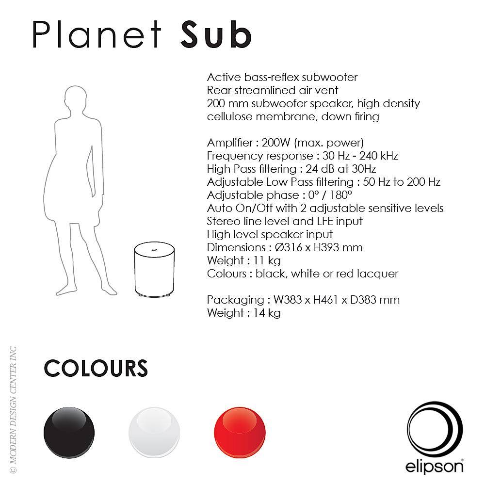 Black Subwoofer X319