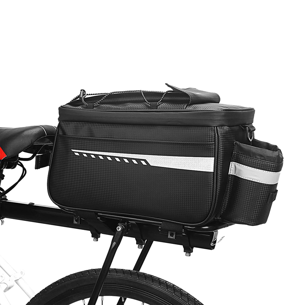 Insulated Waterproof Bicycle Rear Rack Trunk Cooler Bag Y556096