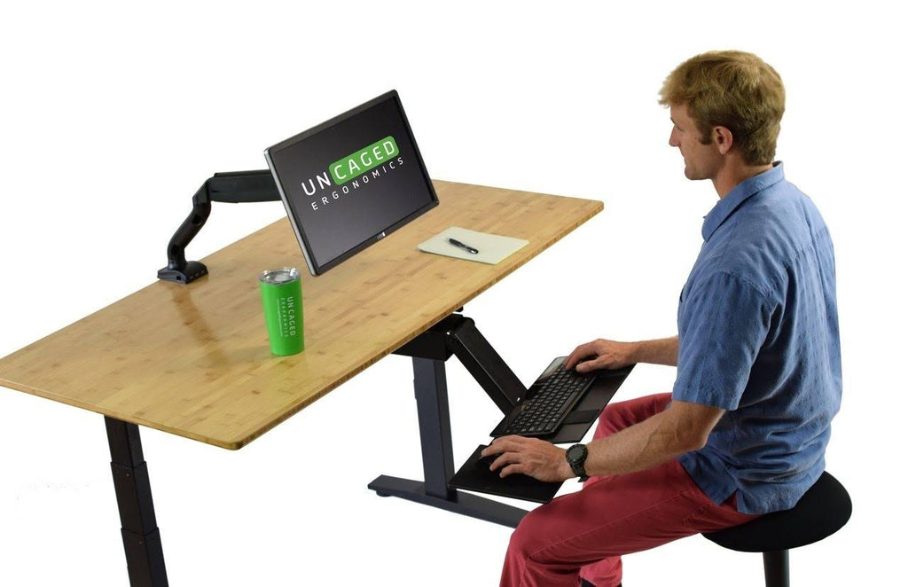Black Electric Standing Desk G29823