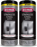 Stainless Steel Cleaner Wipes, 2 Pack, Fingerprint Resistant U117