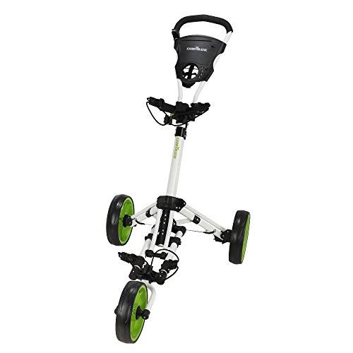 White Green Folding Golf Push Cart Z2334