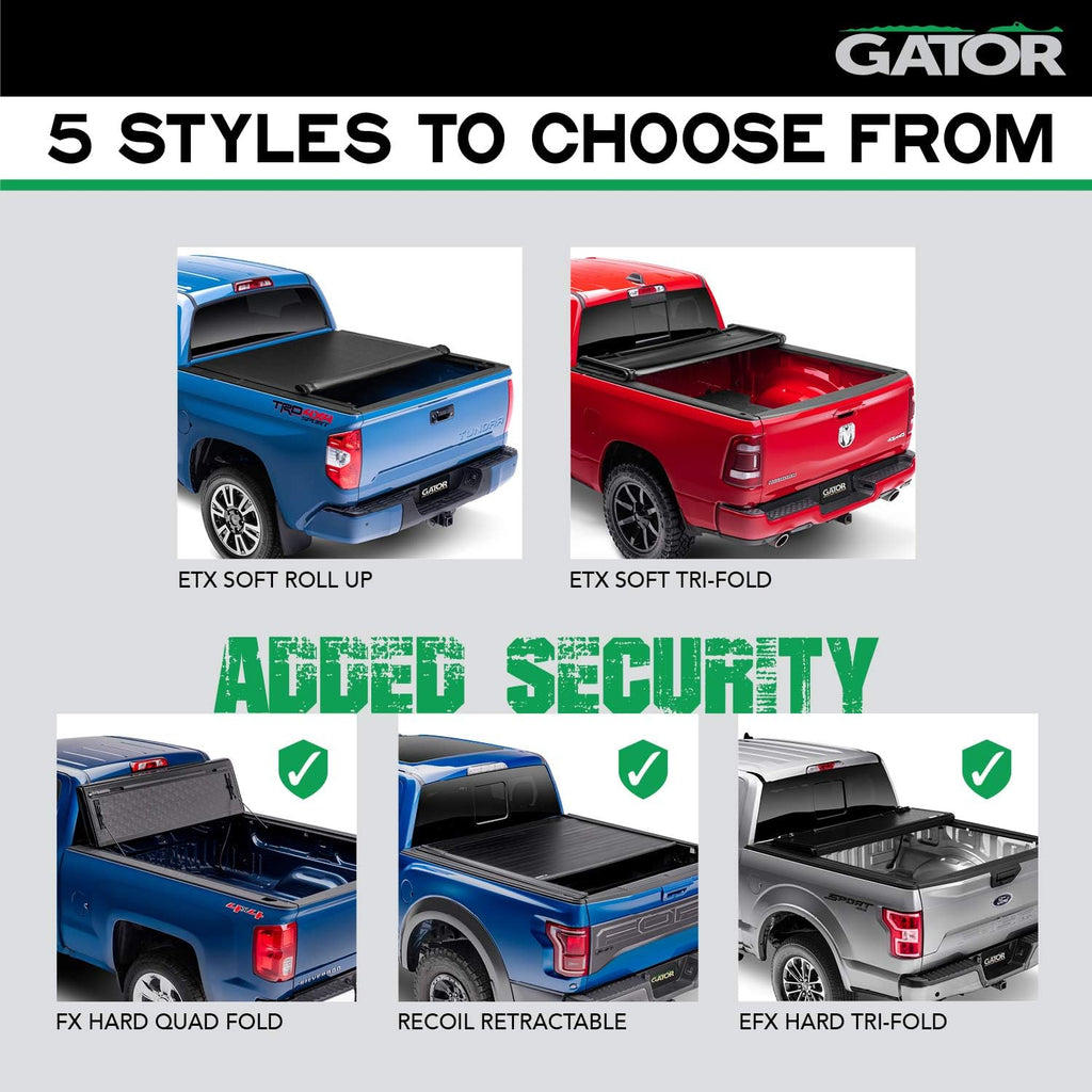 Soft Tri-Fold Truck Bed Tonneau Cover S19862