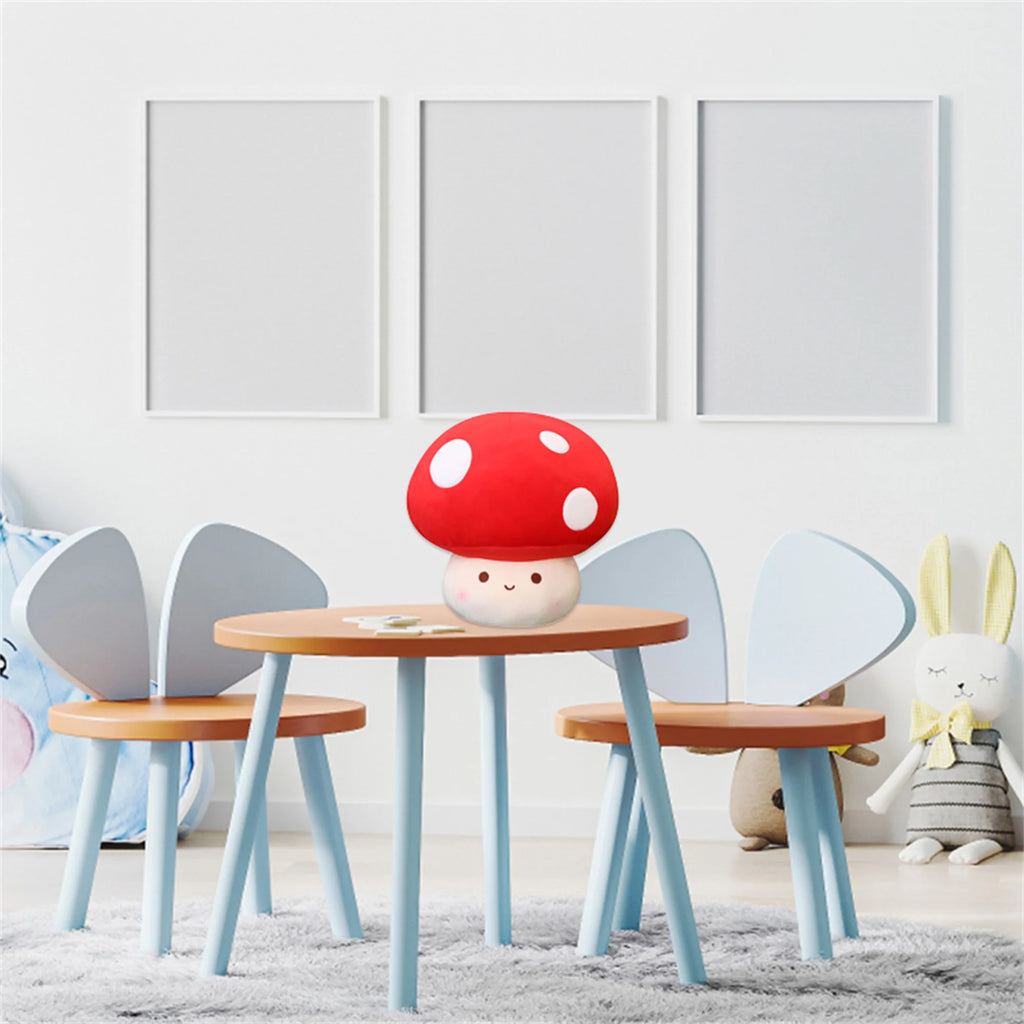 Cute Mushroom Plush Toy Stuffed Doll Pillow X89675