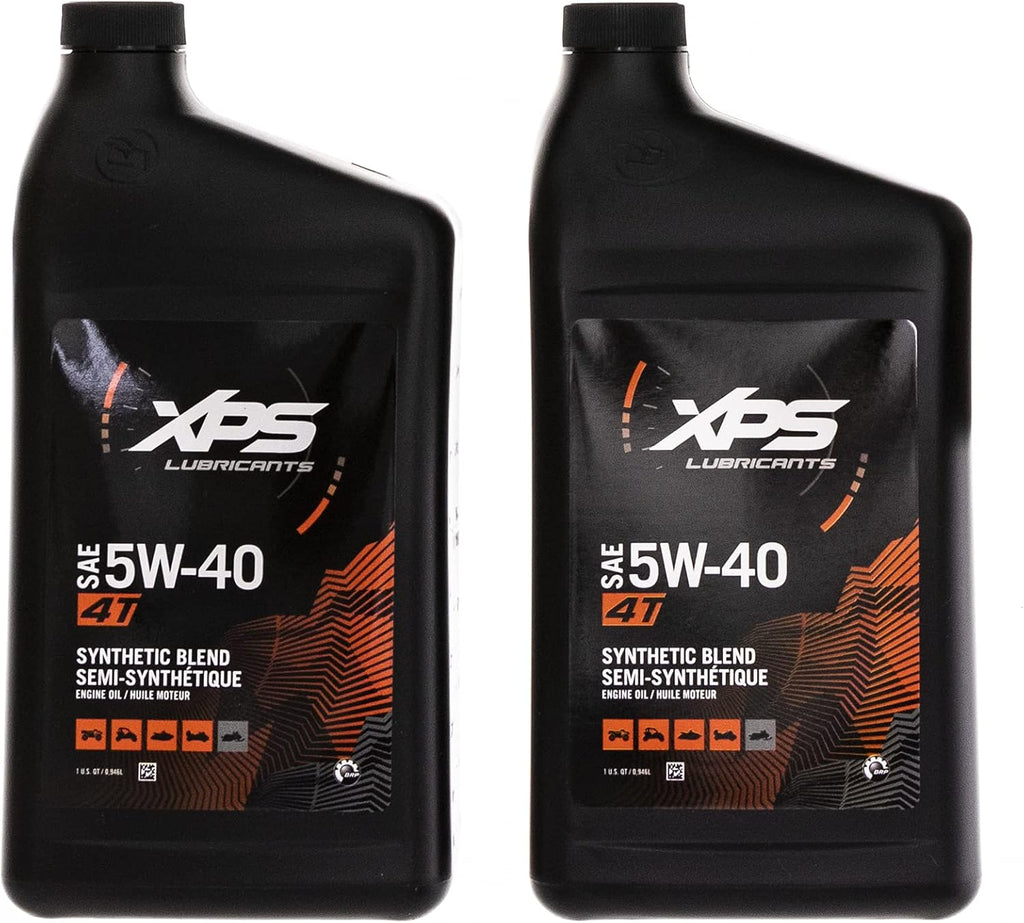 Can-Am Off-Road 4T 5W-40 Synthetic Blend Oil Change Kit Pack of 2 I492