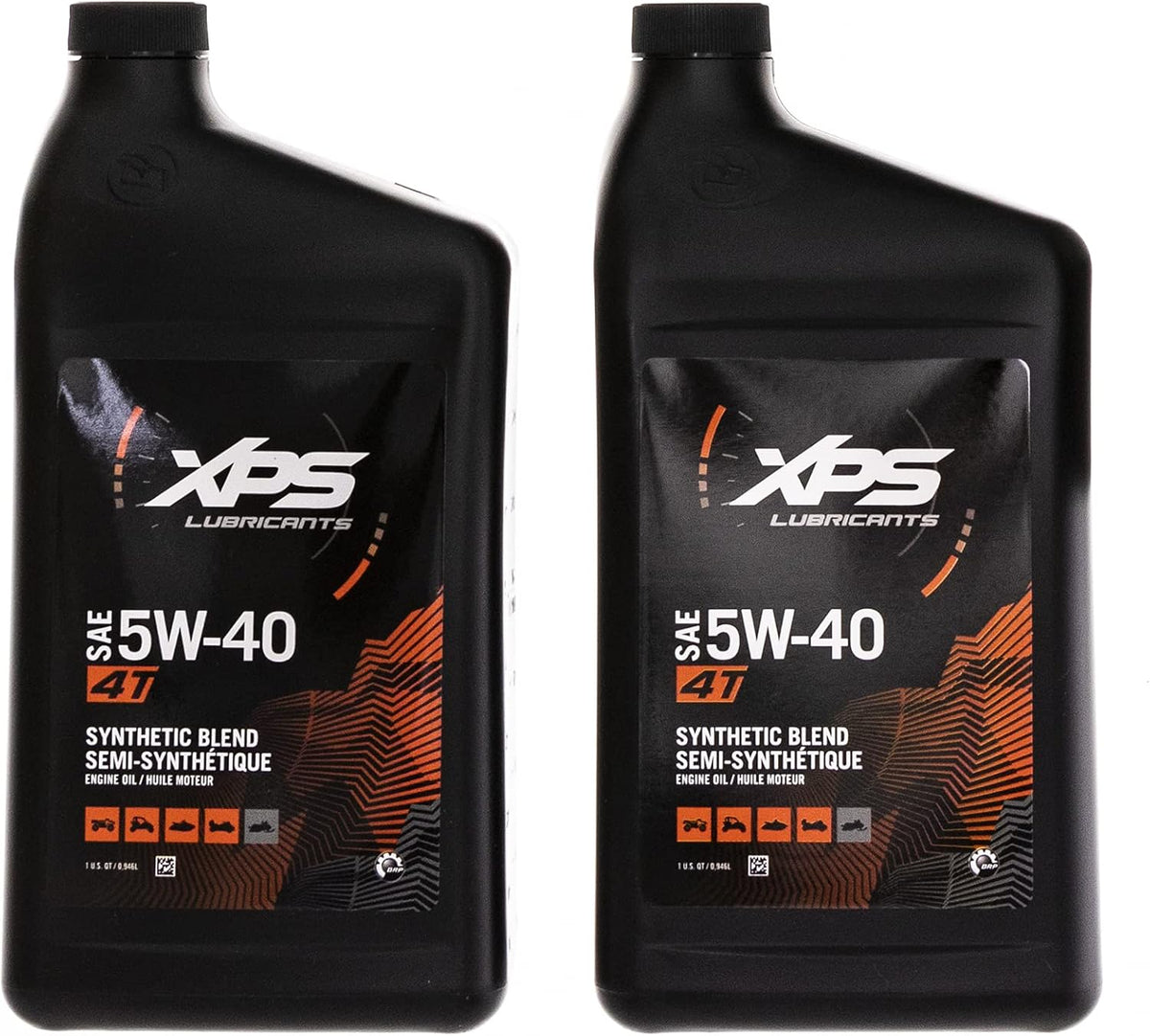 Can-Am Off-Road 4T 5W-40 Synthetic Blend Oil Change Kit Pack of 2 I492