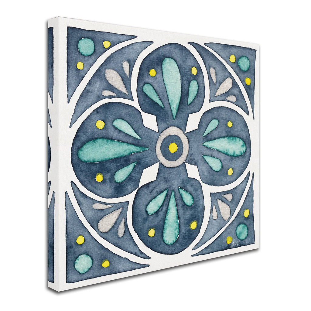 Blue Canvas Art W9367