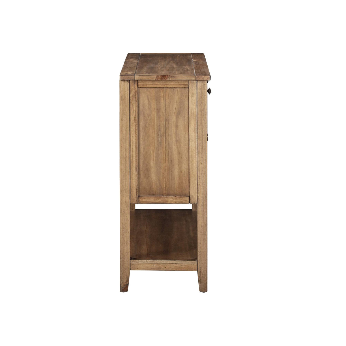Brown Console Table with 2 Drawers and 2 Cabinets P180