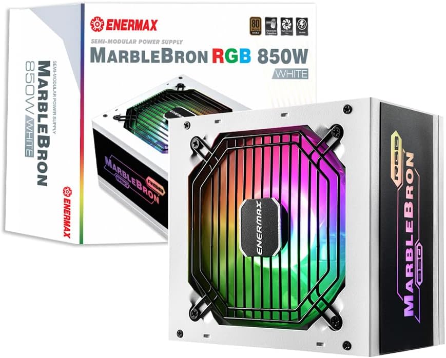 850W 80 Plus Bronze Semi-Modular ATX Power Supply Y195