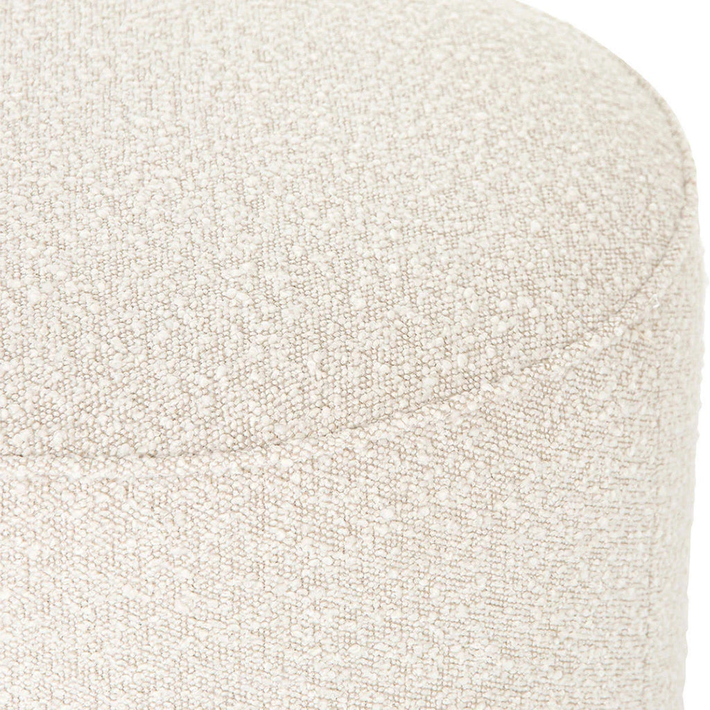 Knoll Natural Round Ottoman E7997
