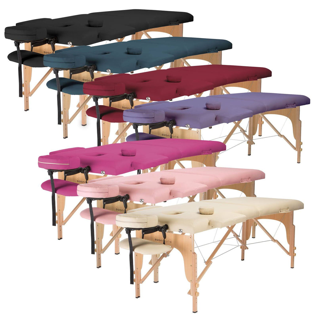Lavender Portable Folding Massage Table with Carrying Case H4003