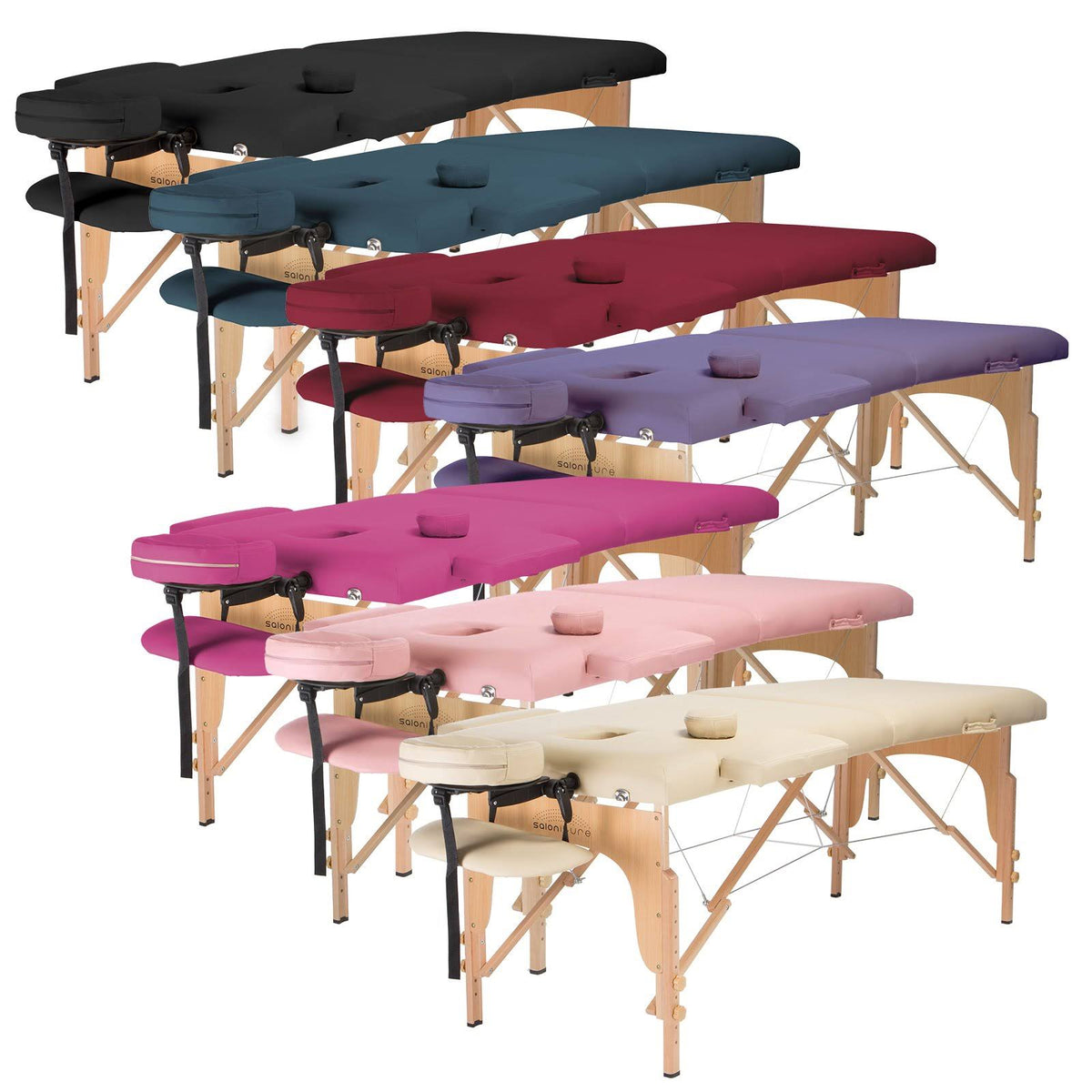 Lavender Portable Folding Massage Table with Carrying Case H4003