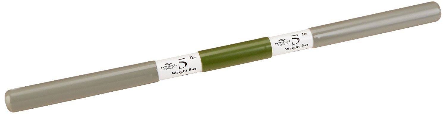 5 lb. Dark Green Weight Bars Q814