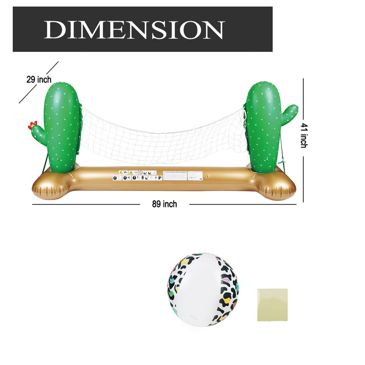 Inflatable Volleyball Net Game Set U5779