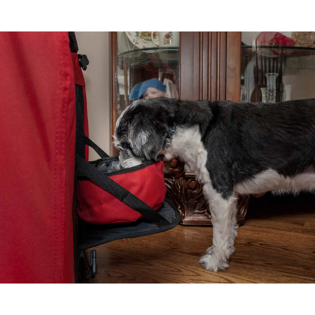 Red Folding Pet Carrier K1272