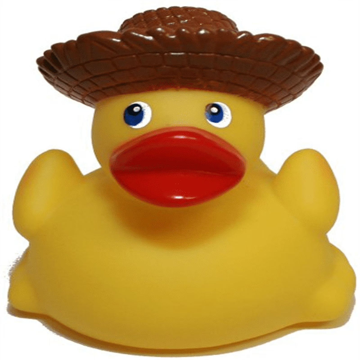 Rubber Duck Straw Hat Toy Bathtub Rubber Ducks That Float Upright E971512