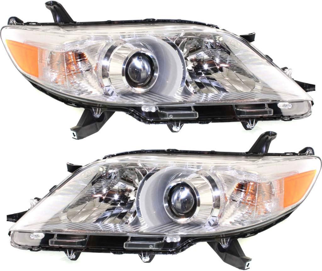 Pair Halogen Head Lights for Toyota Sienna S365