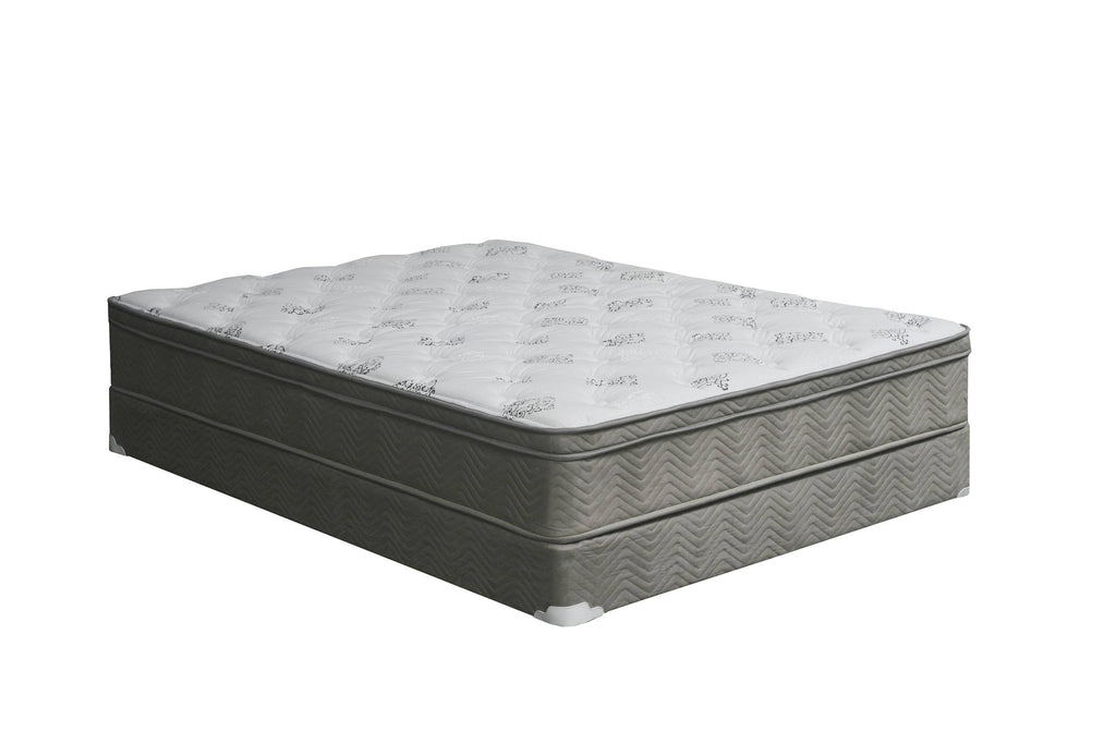 Queen White Euro Top Mattress H422018