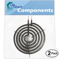 2-Pack 6 inch 5 Turns Surface Burner Element for Range, Stove & Cooktop D4945