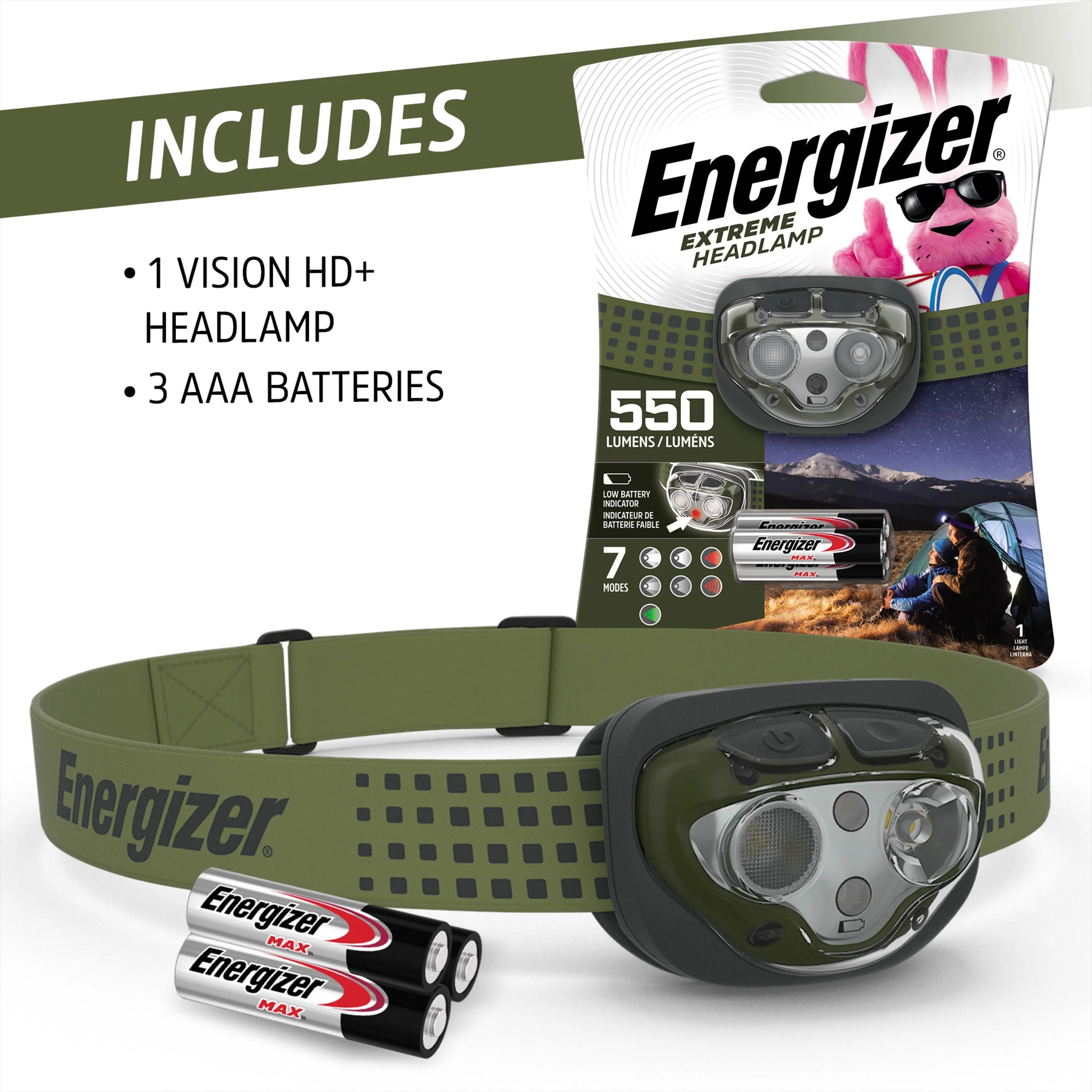 550 Lumen LED Headlamp S792812