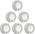 Wireless Interconnected Combination Smoke and Carbon Monoxide Detector, 10-Year Battery Powered, Pack of 6 K854