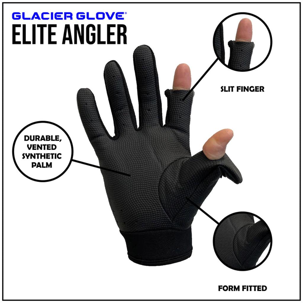 Black Slit Finger Gloves O35012