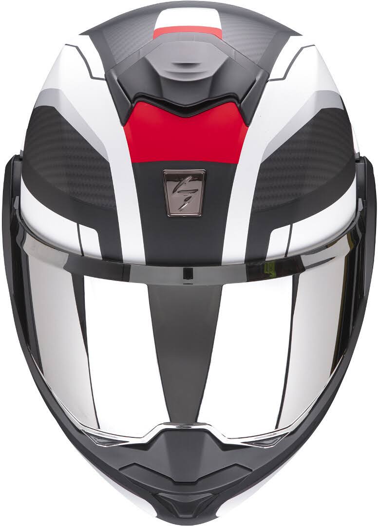 Matt Black / Red / White Helmet Size XL X420