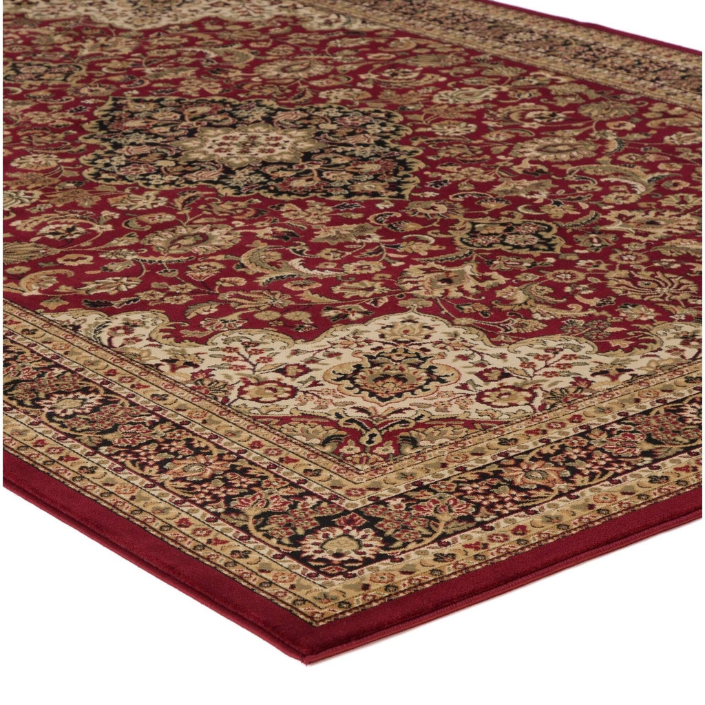 Red Medallion Rug B330