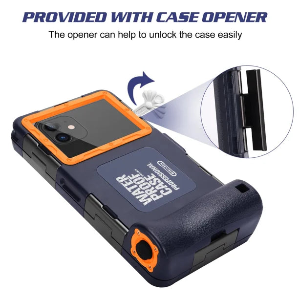 Waterproof Protective Case for Samsung Galaxy S8+ and Phones Up to 6.9 Inch N648