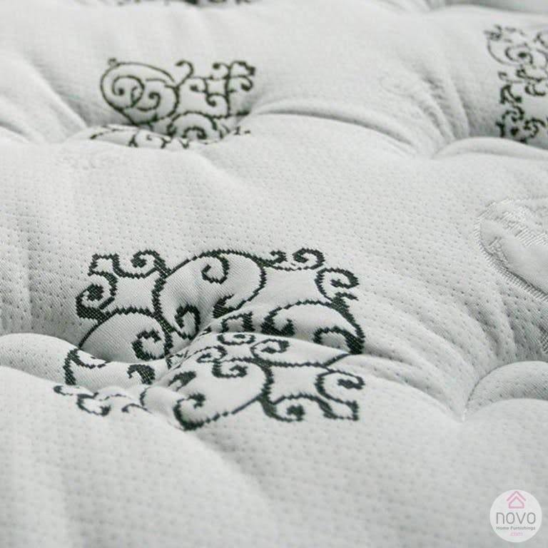 Queen White Euro Top Mattress H422018