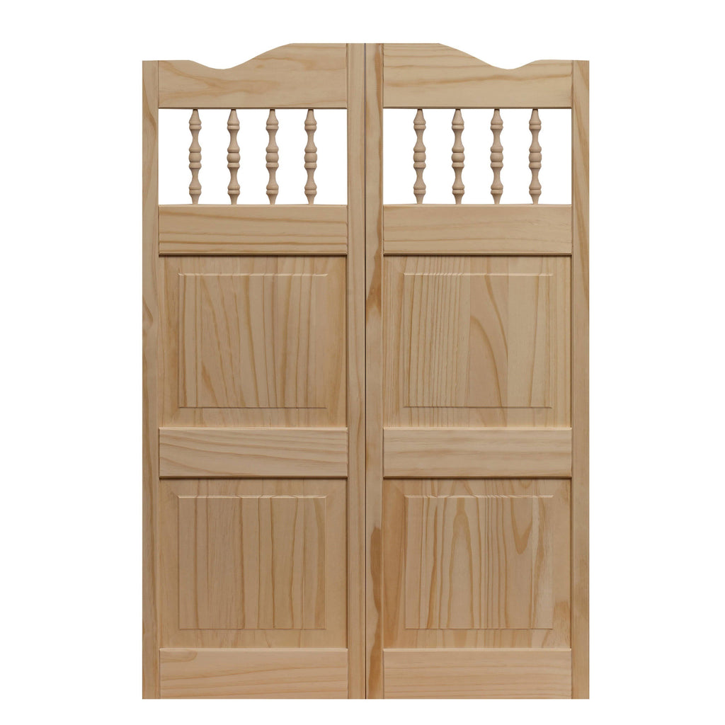 Brown Spindle Top Cafe Door T625