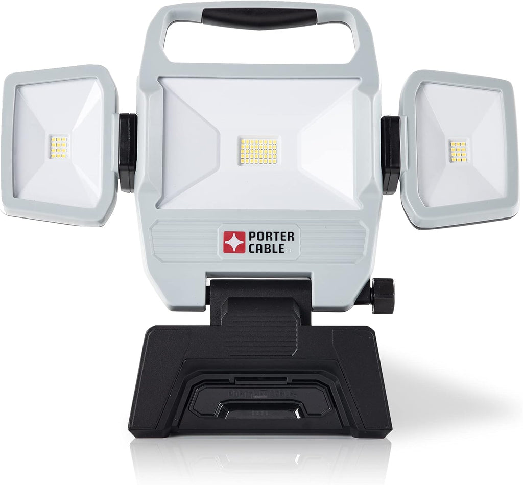 4000-Lumen Rechargeable LED Work Light with Stand U577
