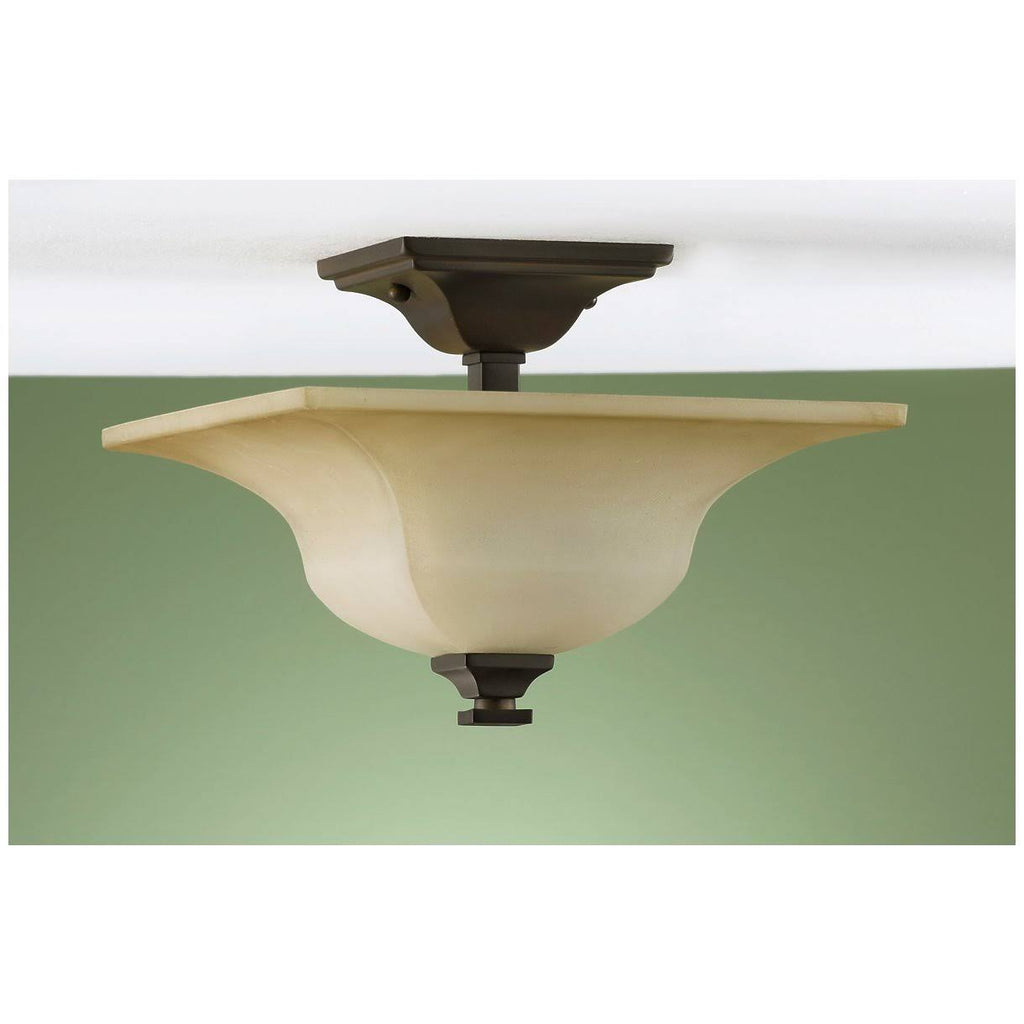 Semi-Flush Mount Light Oil Rubbed Bronze J361441